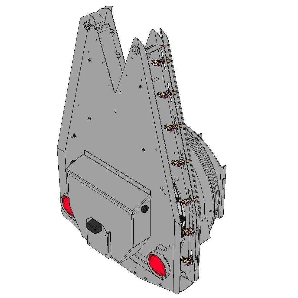 Front tangential fan unit ASTRA 800P