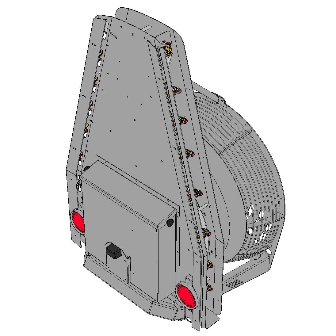 Front tangential fan unit ASTRA 800-900