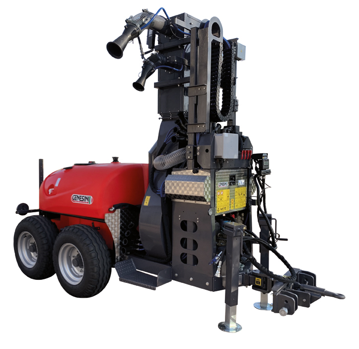 Genesini Delta 2F model sprayer, 2015 model field test